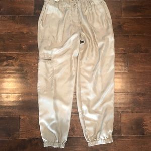 DKNY silk pants